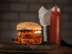 Paneer Chilli Burger