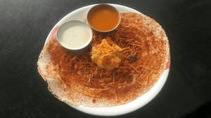Ghee karam dosa