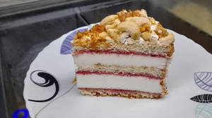 Golden Fantasy Ice Cream Cake Pastry