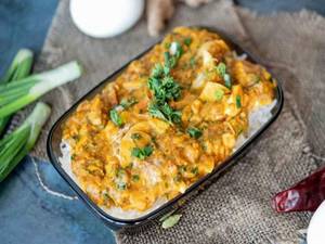 Egg Curry With Rice