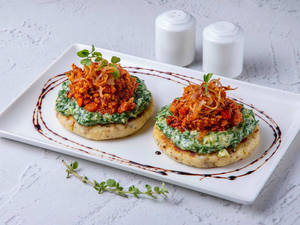 Breakfast Rosti With Chicken Bolognaise