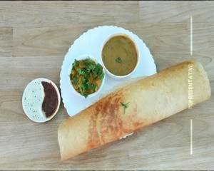 Masala paneer dosa