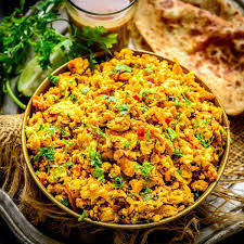 Cheese boiled egg bhurji