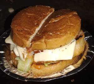 Veg Tikki Cheese Paneer Burger