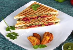 Bidass Special Grilled Club Sandwich