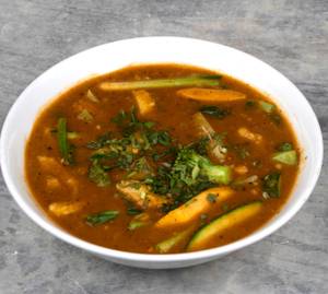 Seasonal Vegetable Smoked Pepper Sauce