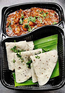 Paneer Kadai + 3 Phulka