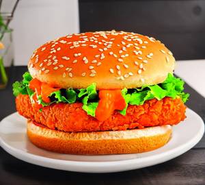 Grilled paneer burger