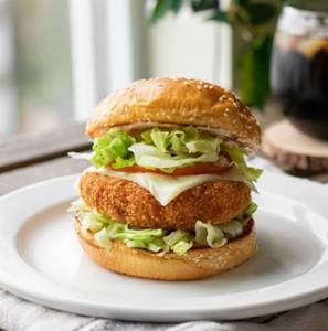 Veg Spicy Aloo Tikki Burger