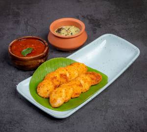 Ghee Pudi Button Idli [12 Pieces]