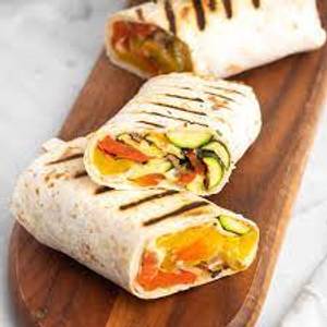 Veg Mayo Patty Wrap