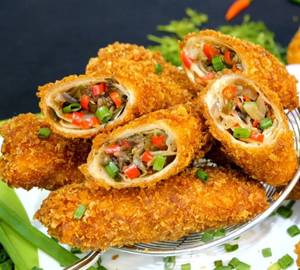 Veg Kurkure Spring Roll 2 Pcs