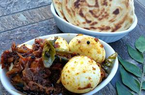 Parotta (5nos) +Egg roast 1