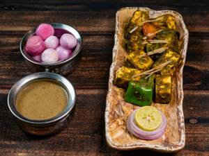 Paneer Haryali Tikka