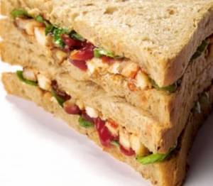Chicken Tikka Sandwich Combo