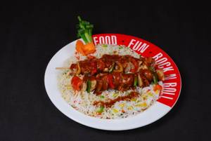 Chicken Plain Fried Rice (500 Gm)