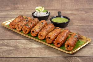 Veg Seekh Kebab [8 Pieces] (Serves 2)