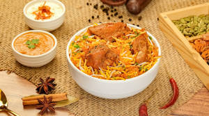 Chicken Tikka Biryani (boneless)