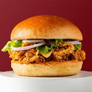 The Ultimate Fried Chicken Burger
