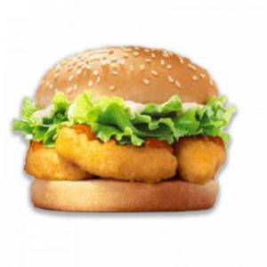 Nuggets Chicken Burger