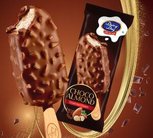 Crust Choco Almond Ice Cream 90ml 