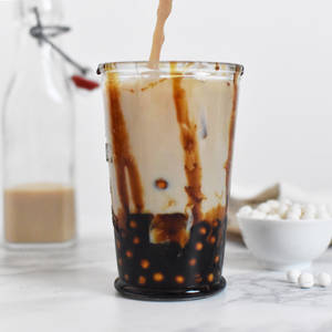 Brown Caramel Bubble Tea