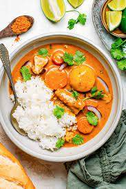 Vietnamese Red Curry With Rice