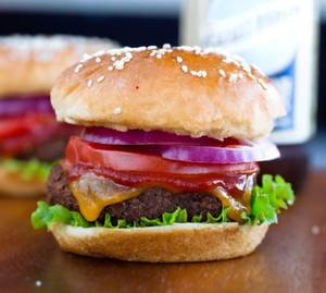 Juicy Mixed Veg Burger