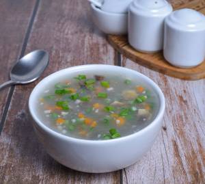Vegetable lung fung soup