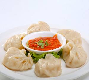 Veg Steamed Momos ( 5 Pieces)
