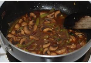 Mushroom Chilli Gravy