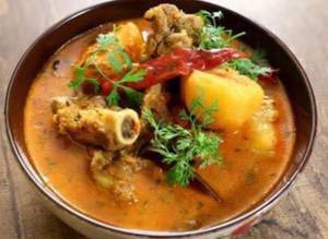 Mutton Curry, Home Style With Potatoes
