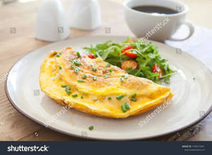 Double Plain Omelette