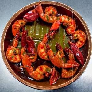 Succulent Chilli Prawn