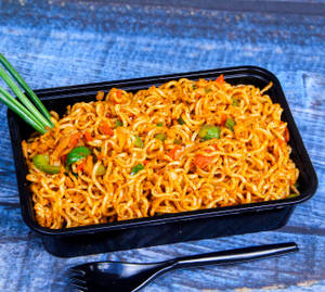Veg Peri Peri Fried Maggi   