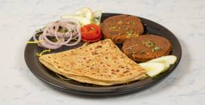 Veg Kofta with Lachha Paratha (Serves 1)