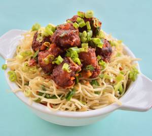 Veg Manchurian Noodles