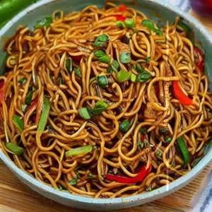 Veg Chilly Garlic Noodles