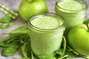 Green Apple Milkshake