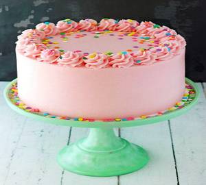 Butter Cream Cake 1 Kg (Birthday cake)