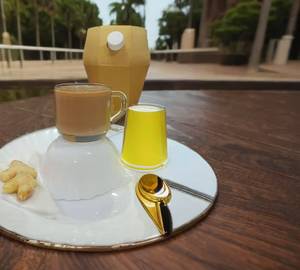 Ginger milk tea    [serves 1-2]