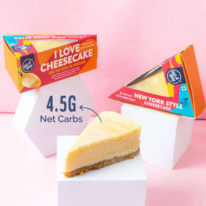 New York Style Cheesecake Slice