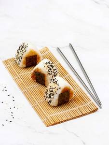 Prawns Poke Sticky Rice Cakes [3 Pieces]