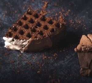 Triple Chocolate Waffle