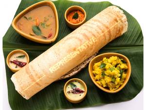 Butter Paper Paneer Dosa
