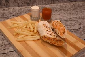 Grilled Chicken Twister + Fries(15 Pcs)+ Mayo(1pkt)
