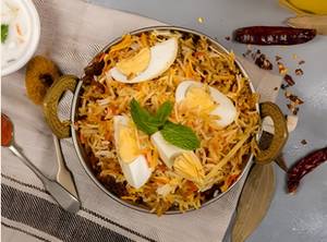 Egg Zafrani Biryani