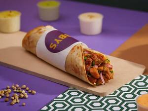 Chicken Ghee Roast Kathi Roll