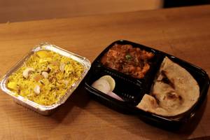 Tawa Pulav Veg Handi 2 Roti