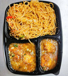 Combo Noodles + Machurian (3 Pc.)